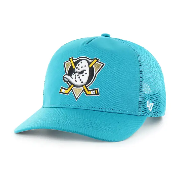 ANAHEIM DUCKS NHL Casquette en maille 47 Hitch Teal Vintage