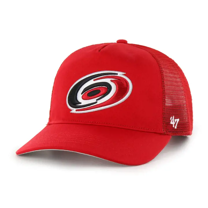 CAROLINA HURRICANES NHL Casquette filet Sure Shot 47 Hitch ROUGE Actuel
