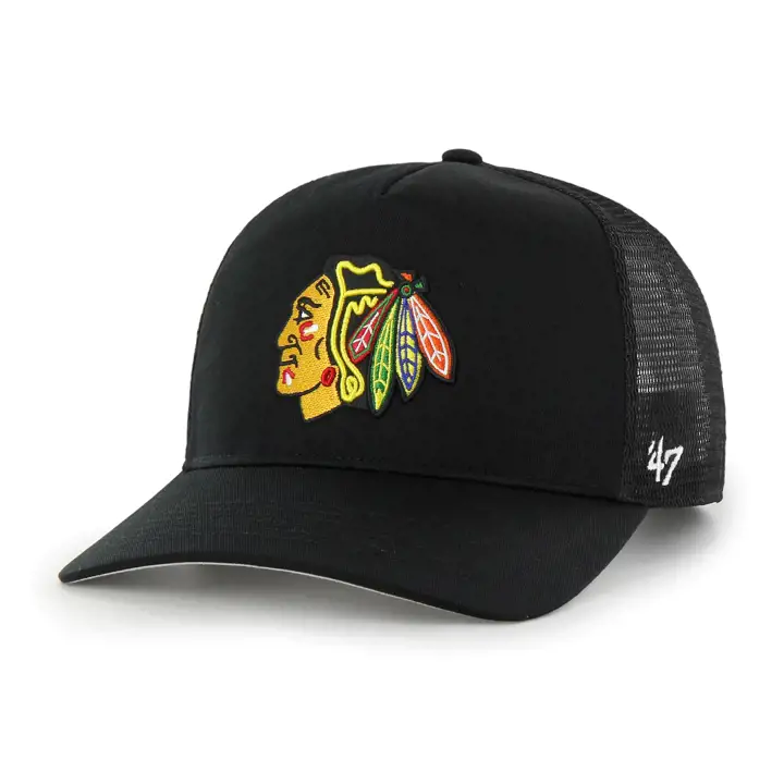 CHICAGO BLACKHAWKS NHL Sure Shot Mesh 47 Hitch BLK Actuel