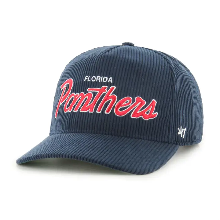 FLORIDA PANTHERS NHL Casquette Crosstown Cord 47 Hitch BLEU MARINE
