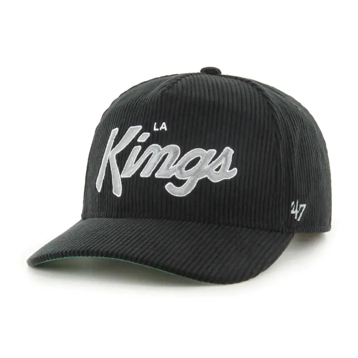 LOS ANGELES KINGS LNH Casquette 47 Hitch noire en velours côtelé
