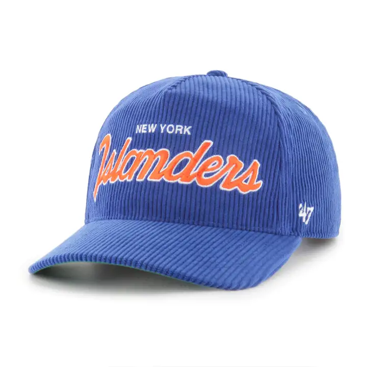 NEW YORK ISLANDERS NHL Casquette RBL '47 Hitch en velours côtelé