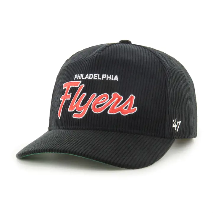 Casquette Philadelphia Flyers NHL Crosstown Cord 47 Hitch noire