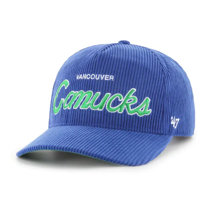 VANCOUVER CANUCKS NHL Casquette Corduroy 47 Hitch RBL