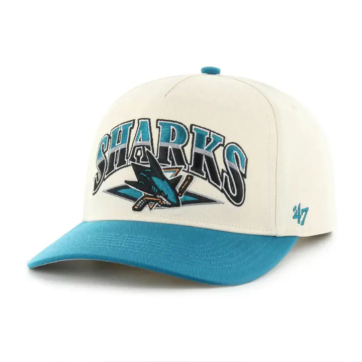 CASQUETTE AJUSTABLE SAN JOSE SHARKS NHL Arc Line 47 Hitch NATUREL