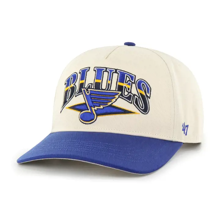 CASQUETTE ST. LOUIS BLUES LNH Arc Line 47 Hitch NATURELLE