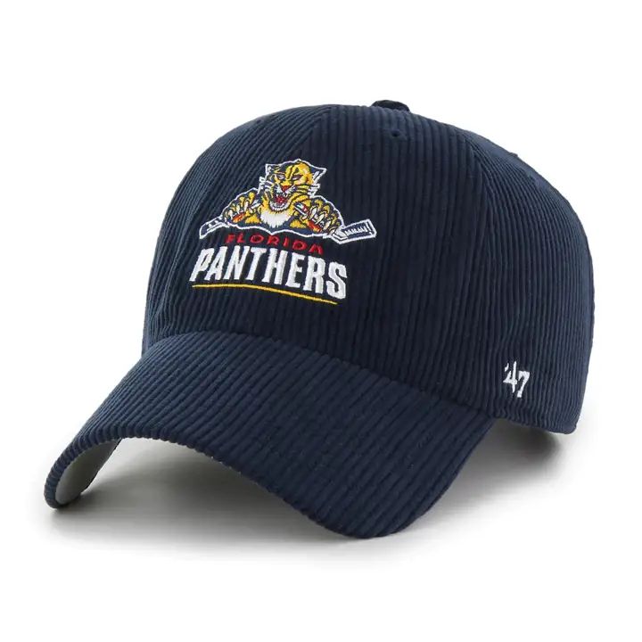 Casquette vintage Florida Panthers NHL CORD 47 CLEAN UP bleu marine