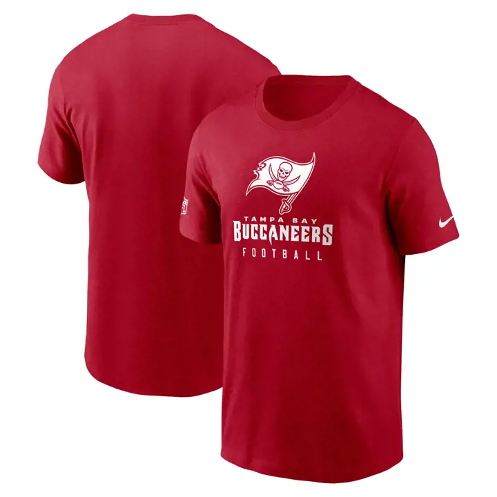 T-shirt Tampa Bay Buccaneers NFL Nike Dri-FIT Cotton Team Issue Manches courtes