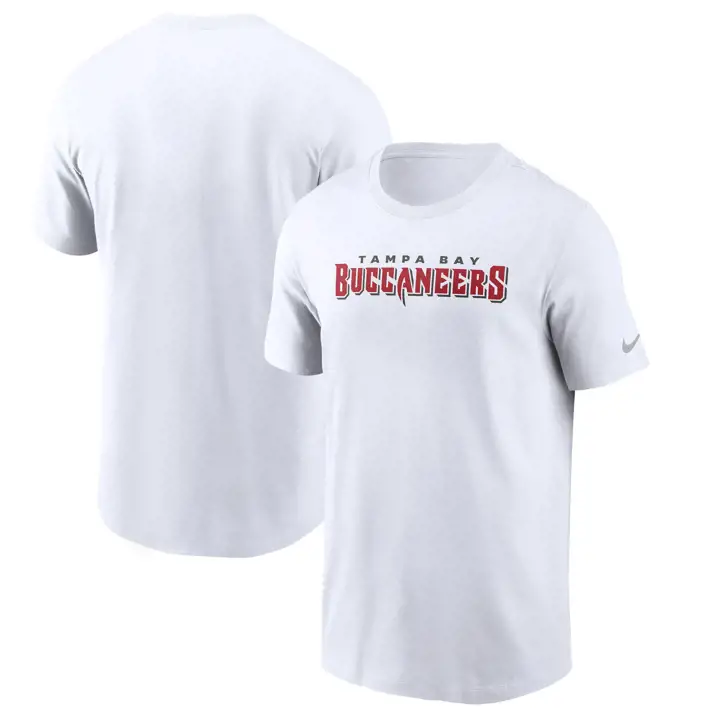 T-shirt essentiel NFL Nike Wordmark Tampa Bay Buccaneers WHT
