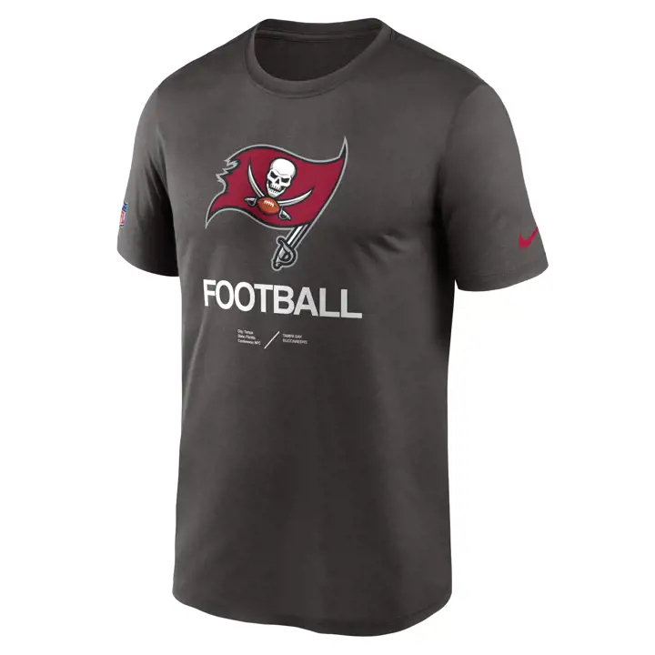 T-shirt à manches courtes Nike Dri-FIT Team Issue Legend pour homme Buccaneers