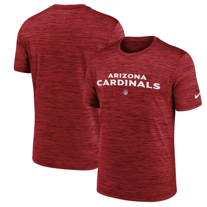 T-shirt Velocity Nike Dri-FIT pour homme des Arizona Cardinals