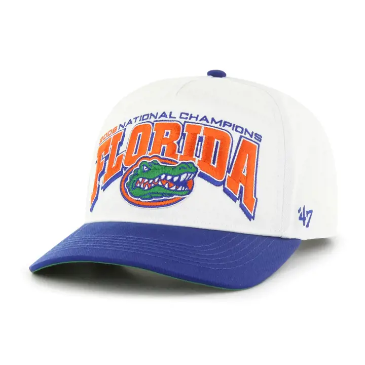 FLORIDA GATORS NCAA Arch Champs 47 Hitch BLANC 2006