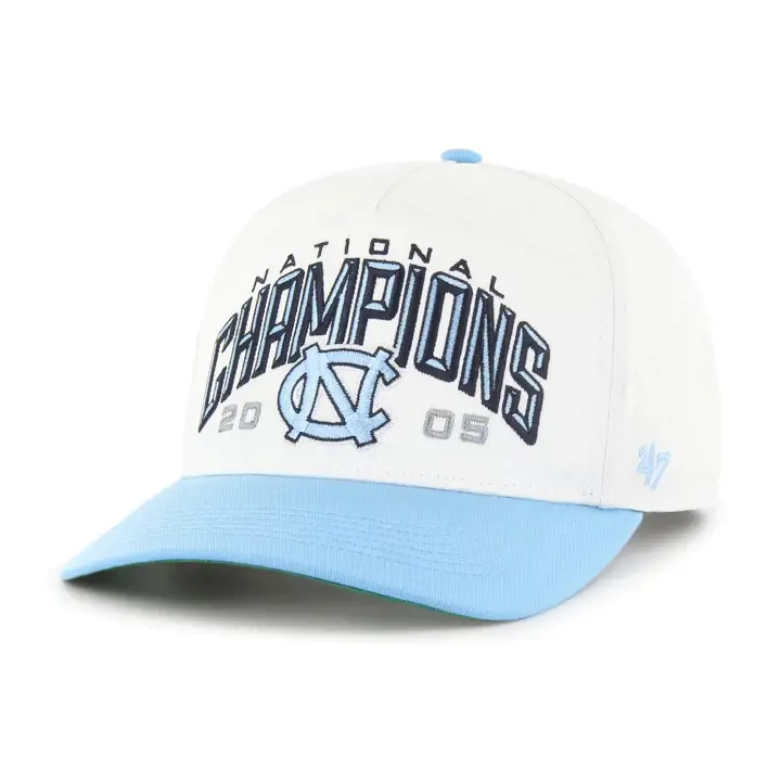 NORTH CAROLINA TAR HEELS Champions NCAA Arch 47 Hitch BLANC 2005