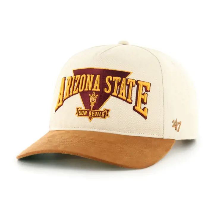 ARIZONA STATE SUN DEVILS ASU NCAA CASQUETTE TRIANGLE 47 HITCH NATUREL