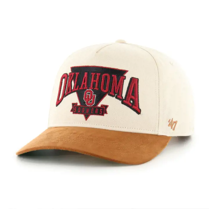 OKLAHOMA SOONERS NCAA TRIANGLE 47 HITCH NATUREL
