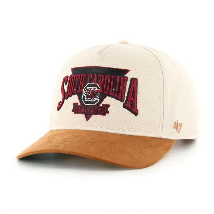 CASQUETTE HITCH NATURELLE TRIANGLE 47 DES GAMECOCKS DE LA CAROLINE DU SUD NCAA