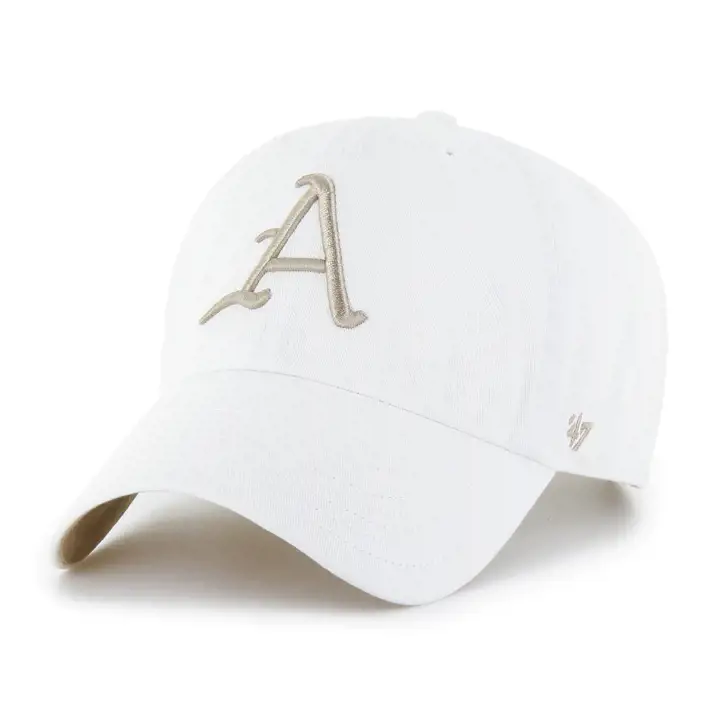 ARKANSAS RAZORBACKS NCAA BRUIT BLANC CASQUETTE 47 CLEAN UP BLANC
