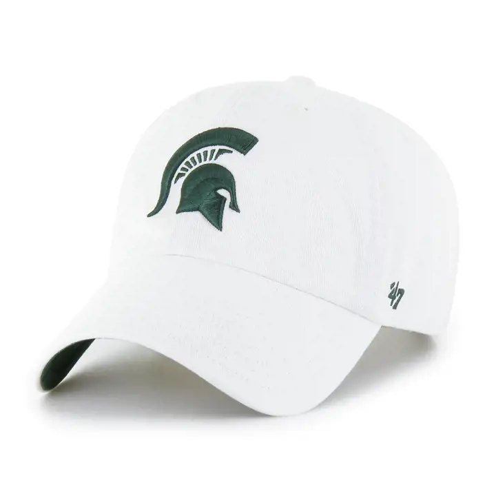MICHIGAN STATE SPARTANS NCAA BRUIT BLANC 47 CASQUETTE WHT