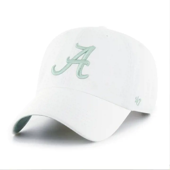 ALABAMA CRIMSON TIDE NCAA WHITE NOISE 47 CLEAN UP BLANC