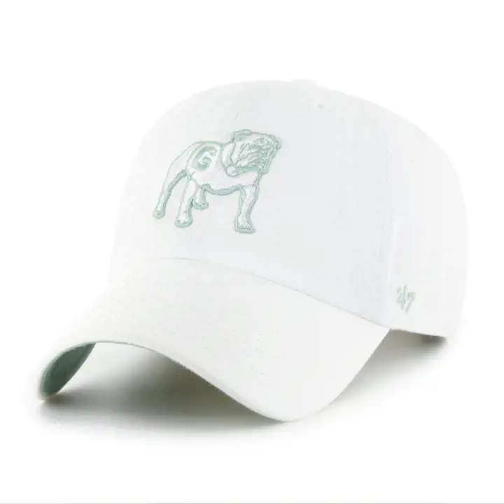 GEORGIA BULLDOGS NCAA BRUIT BLANC 47 CLEAN UP BLANC