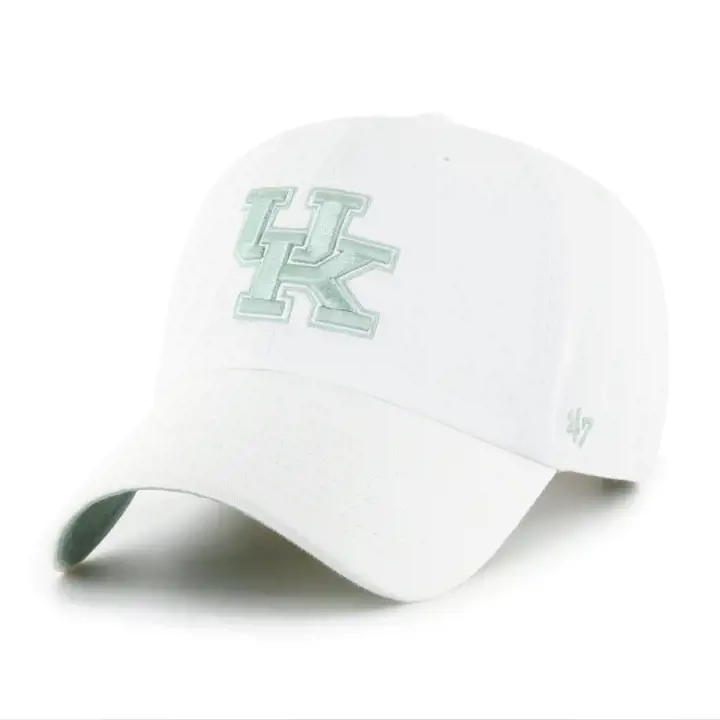 KENTUCKY WILDCATS NCAA WHITE NOISE 47 CLEAN UP WHT