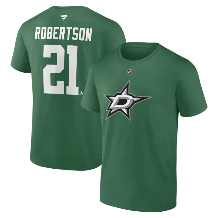 Dallas Stars LNH T-shirt N&N authentique Robertson VERT