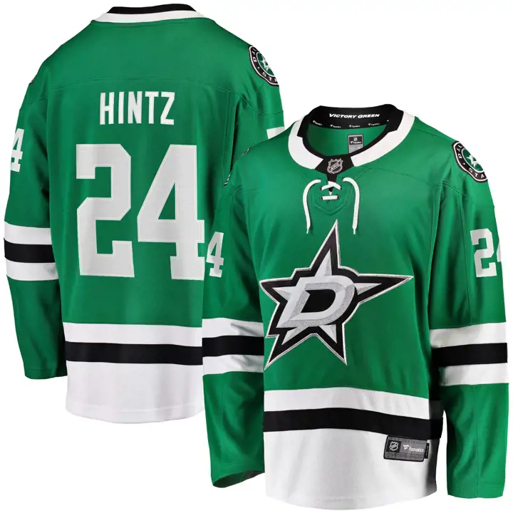 Maillot joueur Dallas Stars NHL Breakaway Hintz VERT