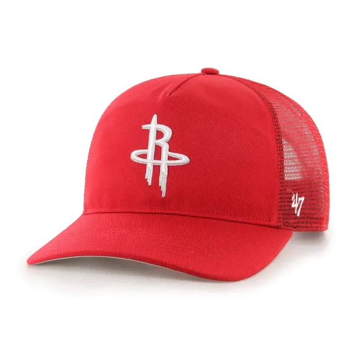 Casquette réglable Houston Rockets NBA '47 Sure Shot Mesh Hitch Rouge/Rouge/Gris