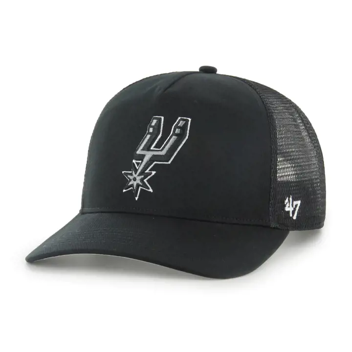 Casquette NBA San Antonio Spurs '47 Sure Shot Mesh Hitch NOIR/NOIR/GRIS