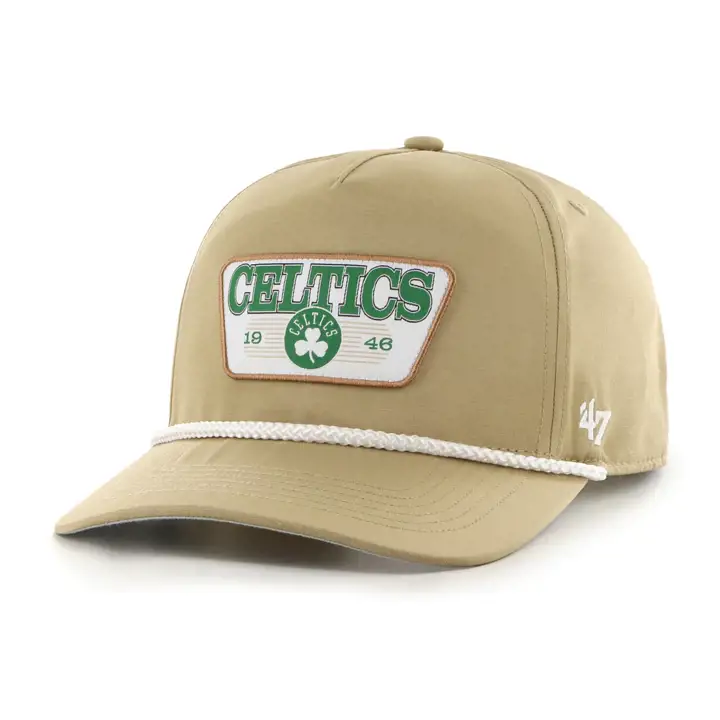 Casquette Boston Celtics NBA '47 Sculpwood Hitch KHA/KHA/GRY