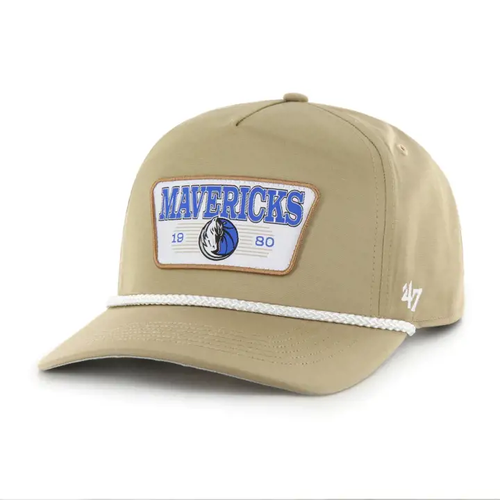 Casquette Dallas Mavericks NBA '47 Sculpwood Hitch KHA/KHA/GRY