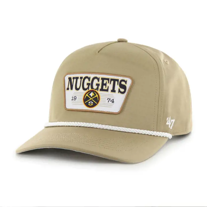Casquette Denver Nuggets NBA '47 Sculpwood Hitch KHA/KHA/GRY