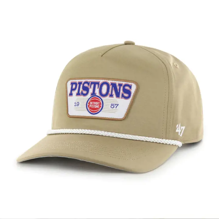 Casquette Detroit Pistons NBA '47 Sculpwood Hitch KHA/KHA/GRY