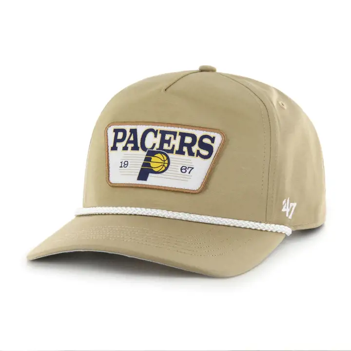 Indiana Pacers NBA '47 Sculpwood Hitch KHA/KHA/GRY