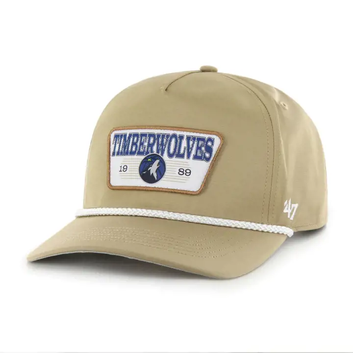 Minnesota Timberwolves NBA '47 Sculpwood Hitch KHA/KHA/GRY