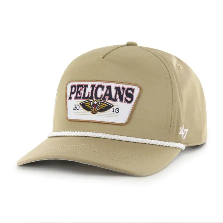 Casquette NBA '47 Sculpwood Hitch New Orleans Pelicans KHA/KHA/GRY