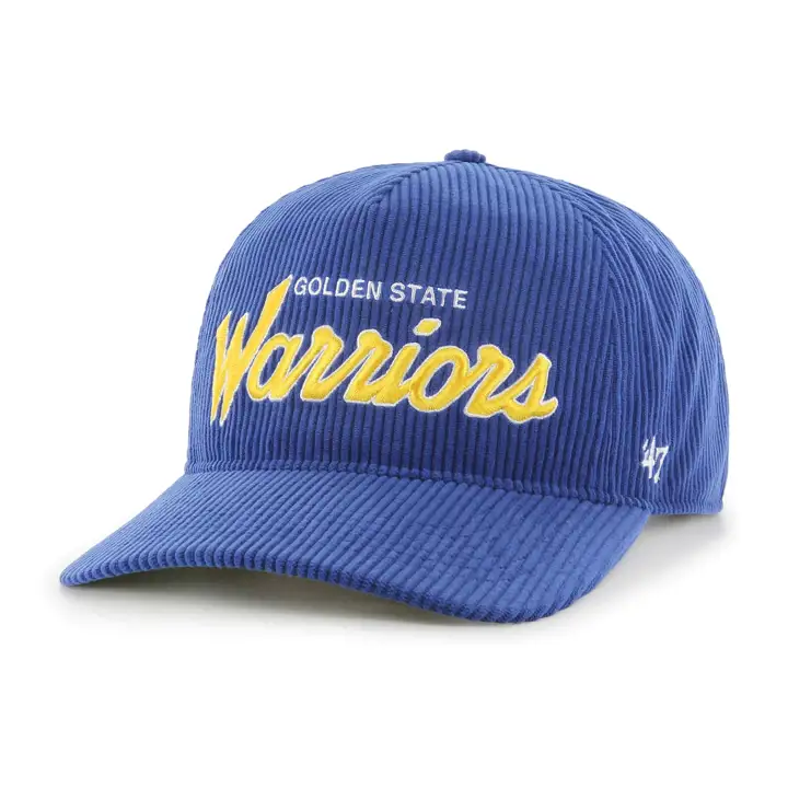 Casquette Golden State Warriors NBA '47 Crosstown Cord Hitch BLEU/BLEU