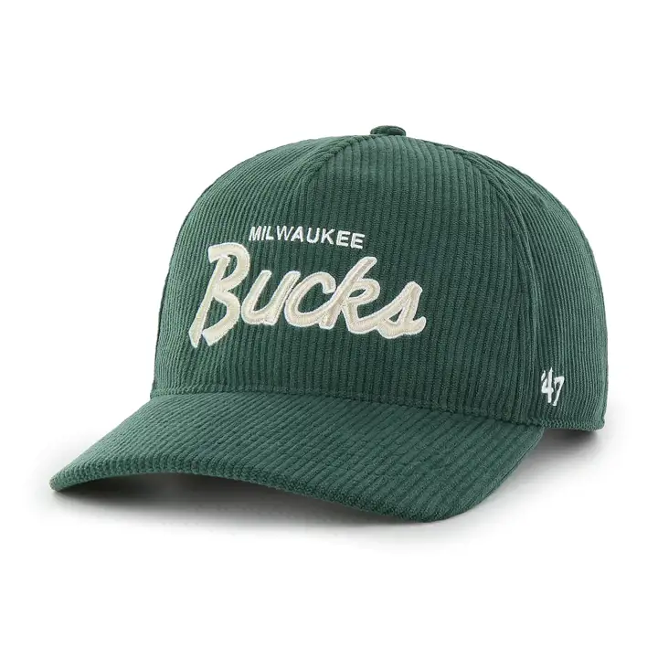 Milwaukee Bucks NBA '47 Crosstown Cord Hitch DKGRN/DKGRN/GRY