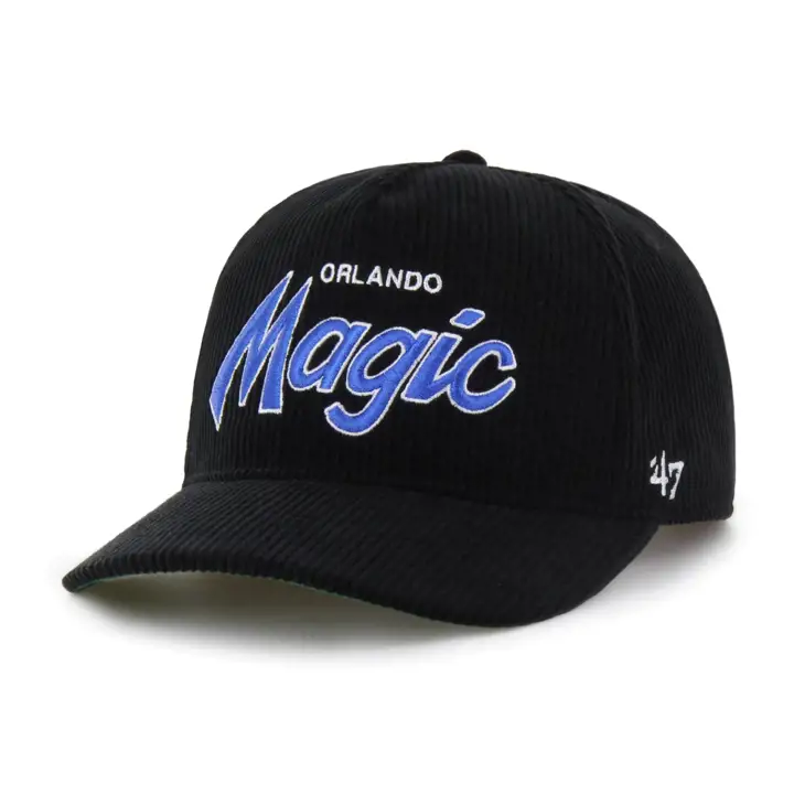 Orlando Magic NBA Casquette '47 Crosstown Cord Hitch NOIR/NOIR/GRIS
