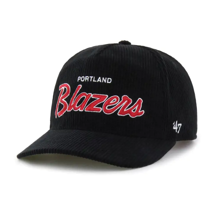 Portland Trail Blazers NBA '47 Crosstown Cord Hitch NOIR/NOIR/