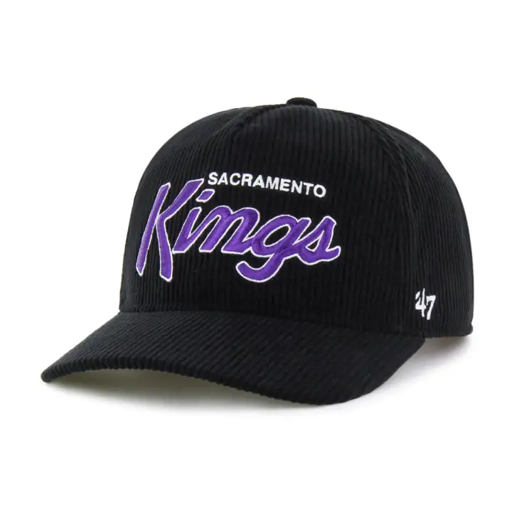Sacramento Kings NBA '47 Casquette Cord Hitch Crosstown NOI/NOI/GRI