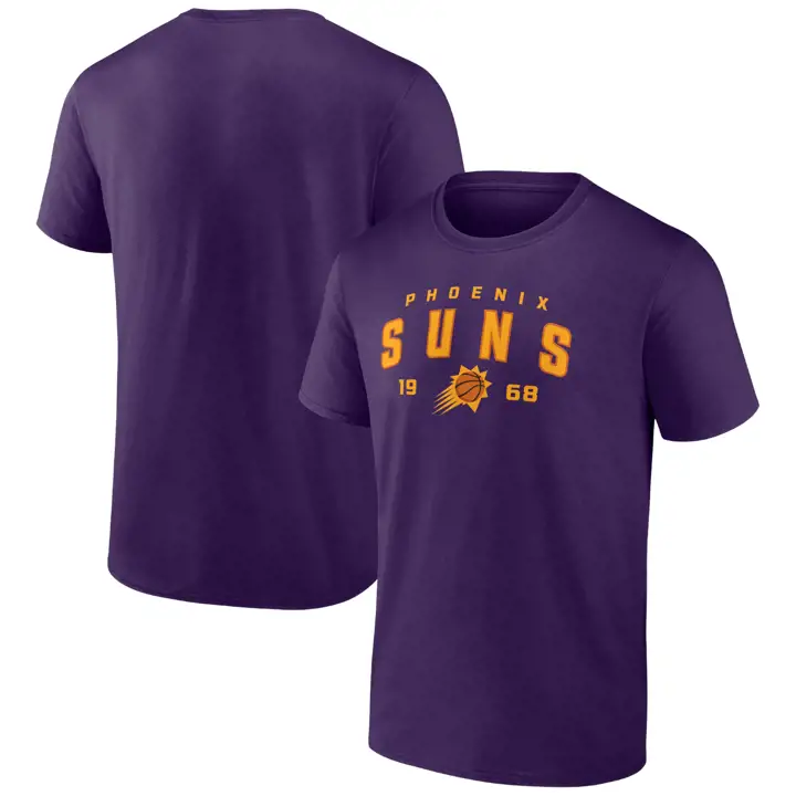 T-shirt Date de création de l'équipe NBA des PHOENIX SUNS VIOLET