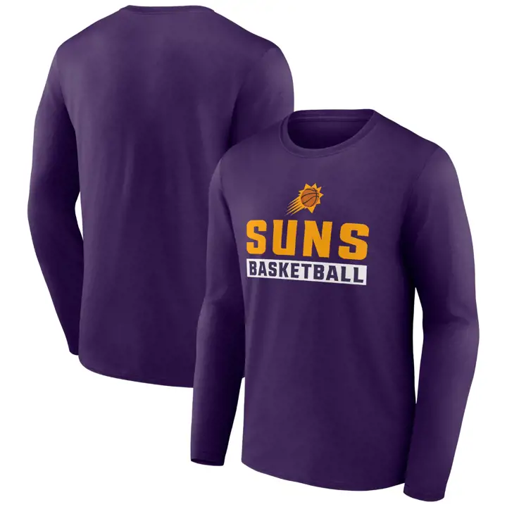T-shirt à manches longues PHOENIX SUNS NBA Pillbox violet