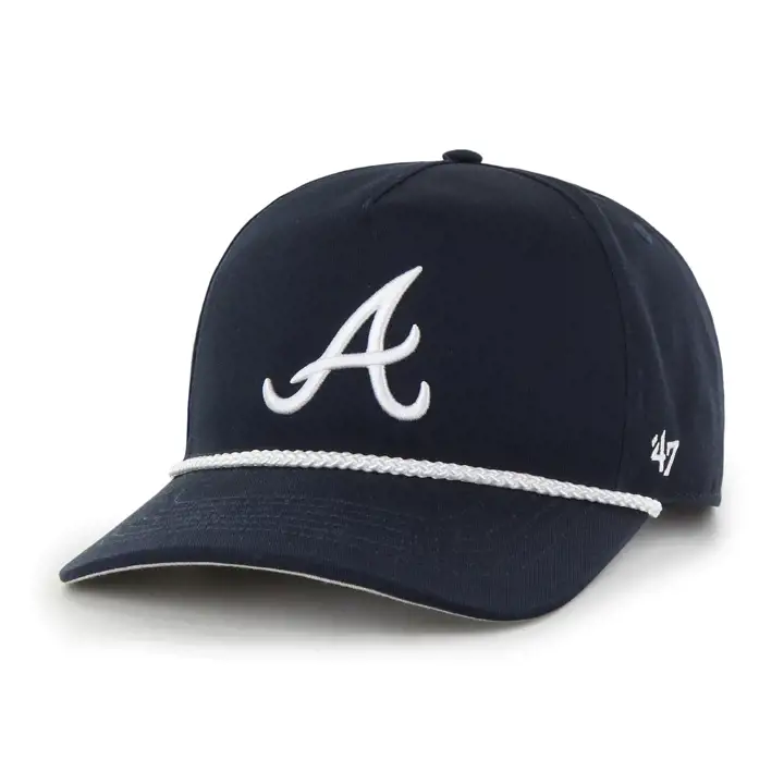 Casquette MLB Atlanta Braves TC ROPE '47 HITCH Marine