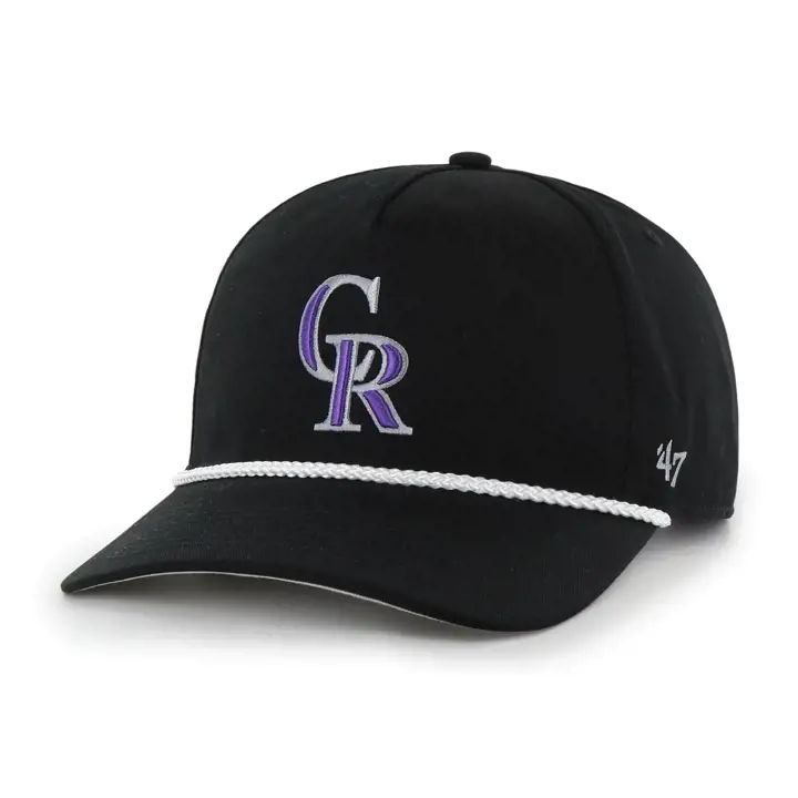 Colorado Rockies MLB TC ROPE '47 HITCH NOIR