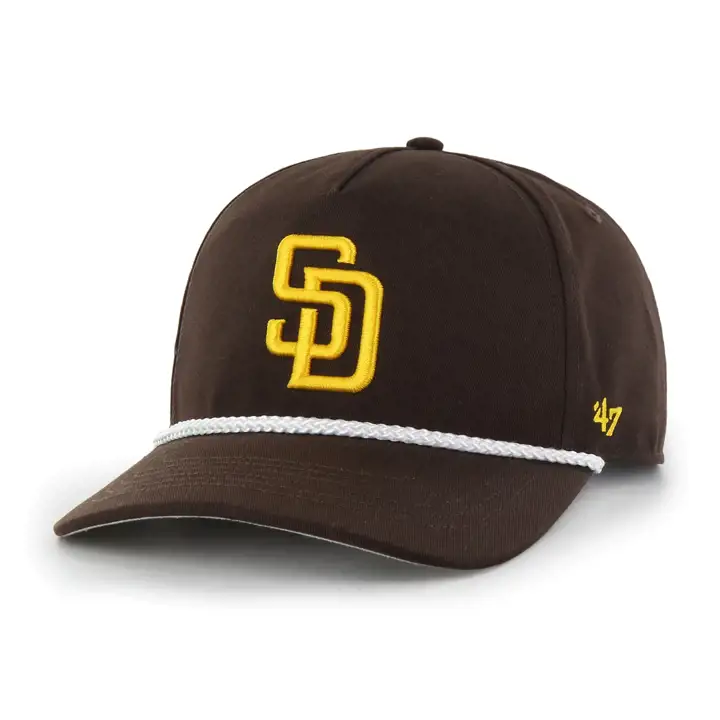 San Diego Padres MLB TC ROPE '47 HITCH BRN
