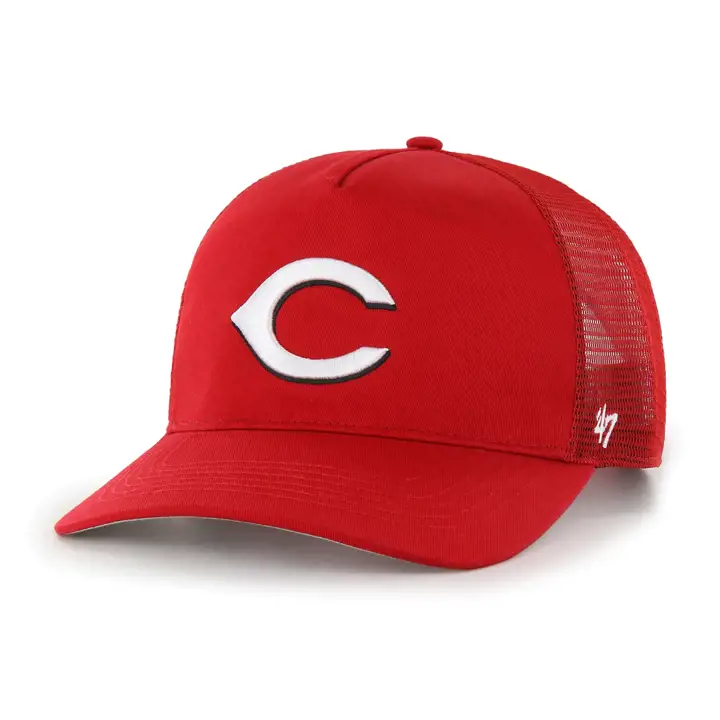 Casquette filet '47 HITCH des Reds de Cincinnati MLB Rouge