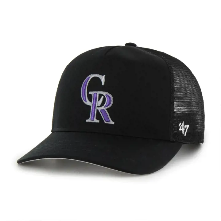 Colorado Rockies MLB SS MESH '47 HITCH BLK