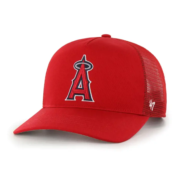 Casquette MLB filet '47 HITCH Los Angeles Angels rouge