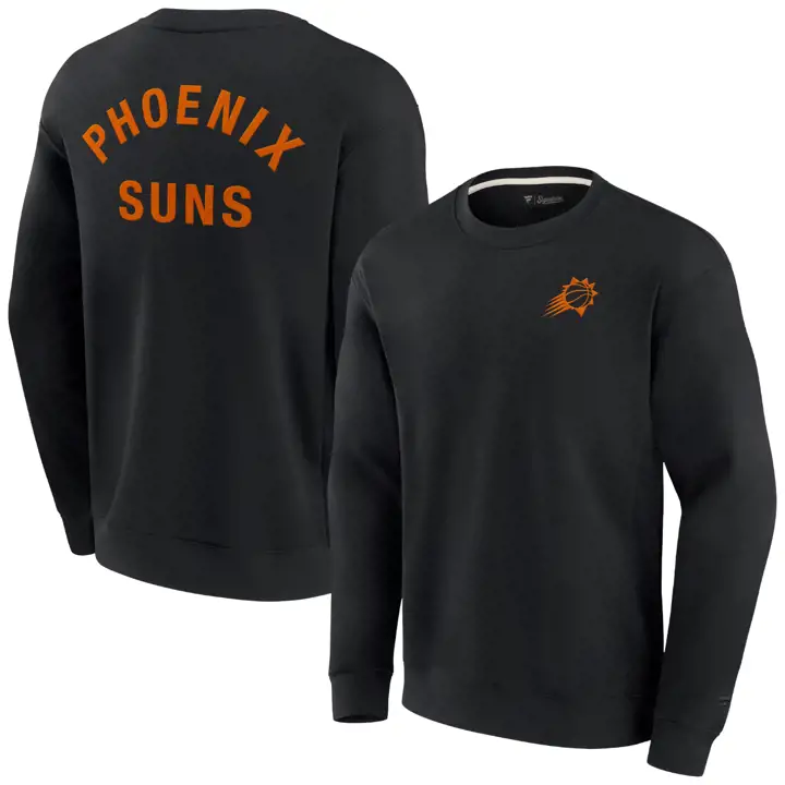 PHOENIX SUNS NBA Molleton Ras du Cou Signature Noir